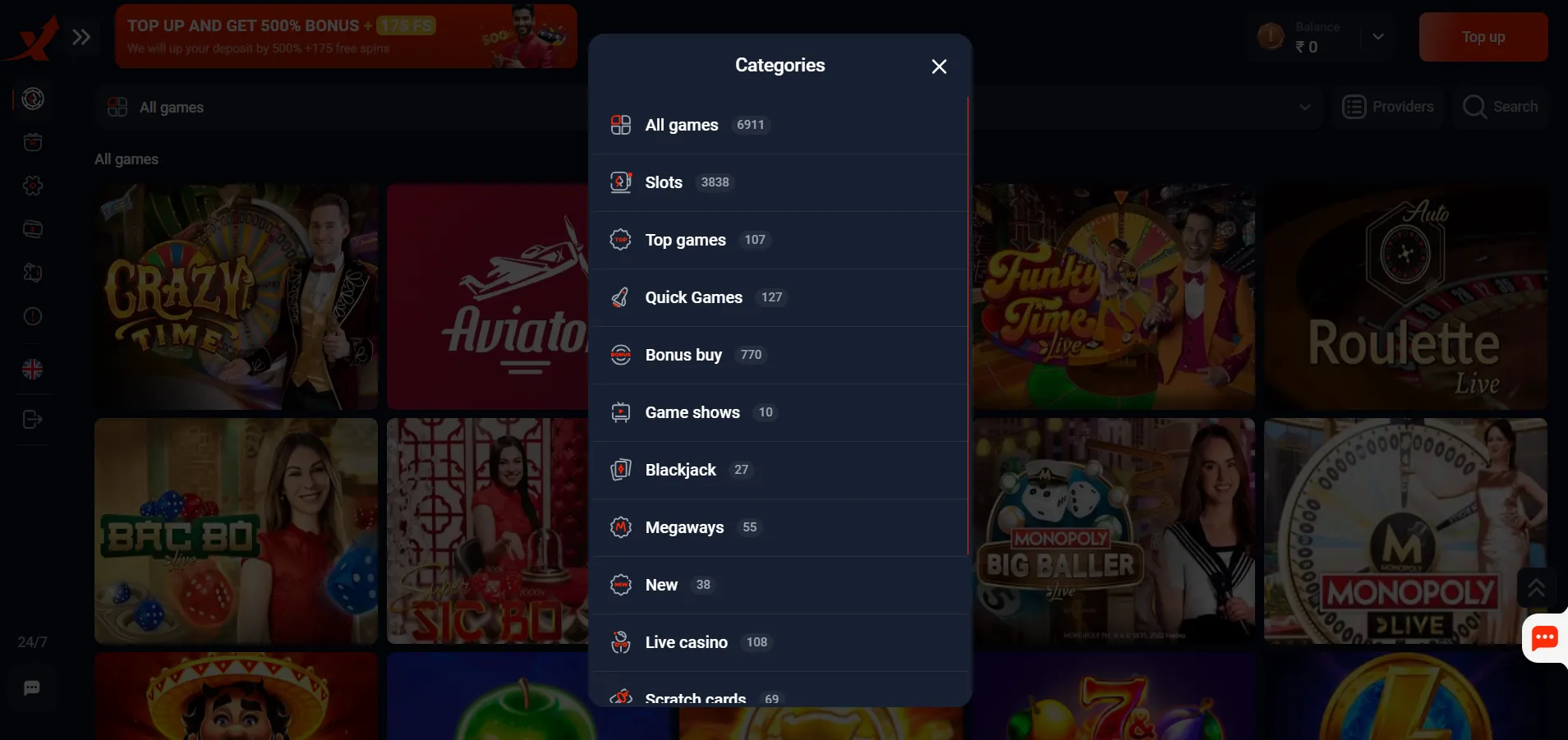 topx slots online